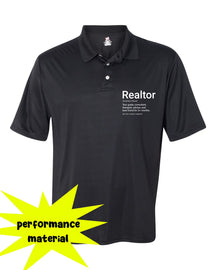 SCAR Performance Material Polo T-Shirt Design 4