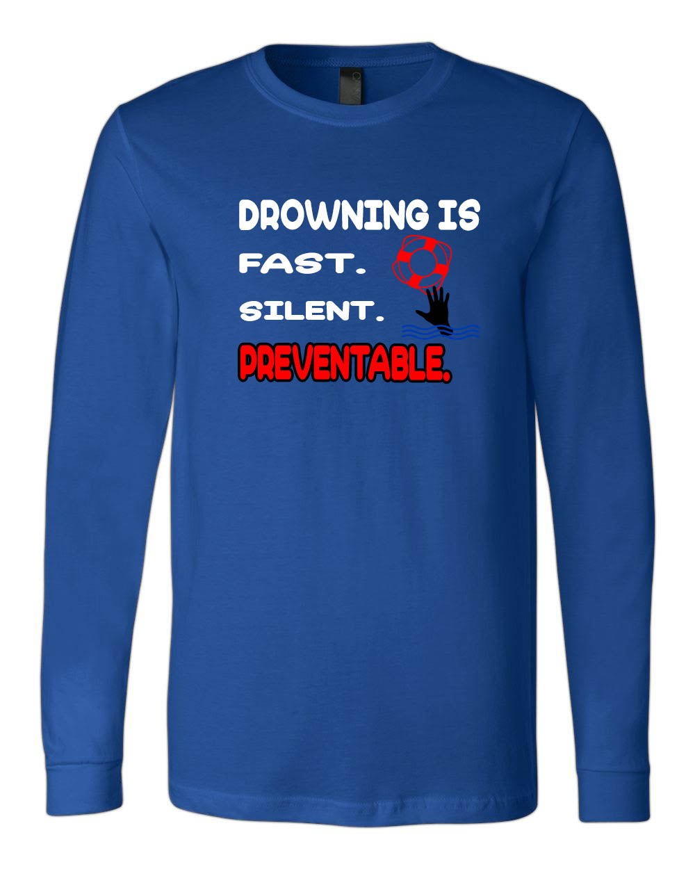 Water Safety Event Long Sleeve Shirt