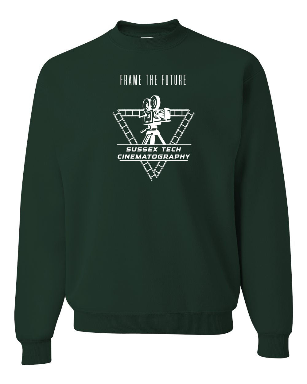 Sussex tech Film non hooded sweatshirt Design 2