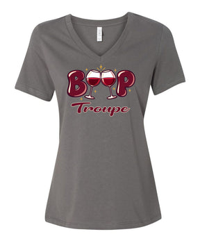 Boop V-neck T-shirt Design 1