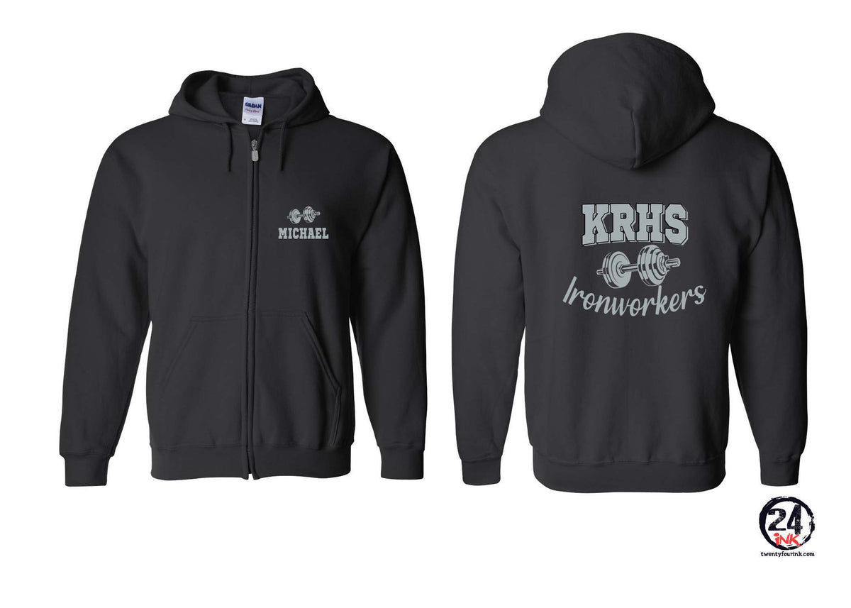 Krhs weight design 1 Zip up Sweatshirt
