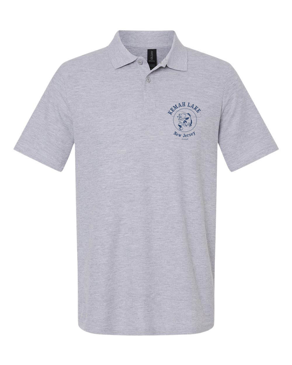 Kemah Lake Polo T-Shirt Design 1