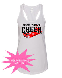 High Point Cheer Design 1 Performance Racerback Tank Top