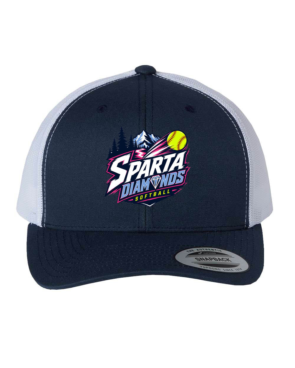 Sparta Diamonds Design 1 Trucker Hat
