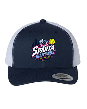 Sparta Diamonds Design 1 Trucker Hat