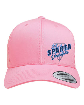 Sparta Diamonds Design 2 Trucker Hat