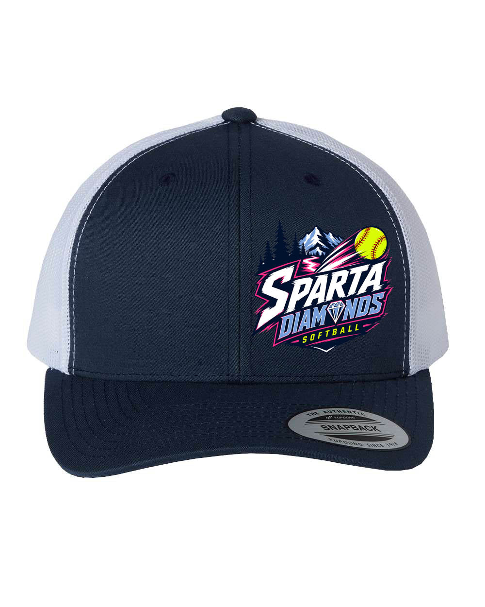Sparta Diamonds Design 1 Trucker Hat