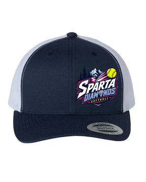 Sparta Diamonds Design 1 Trucker Hat