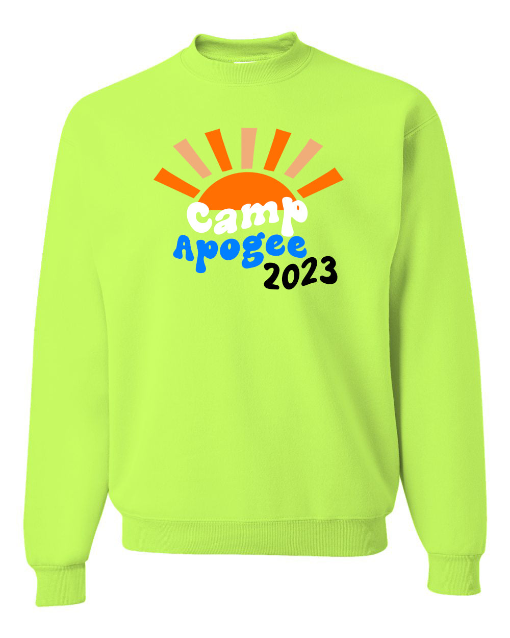 Apogee Camp Design 2 non hooded sweatshirt
