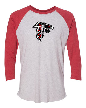 Falcons Football raglan shirt Design 5