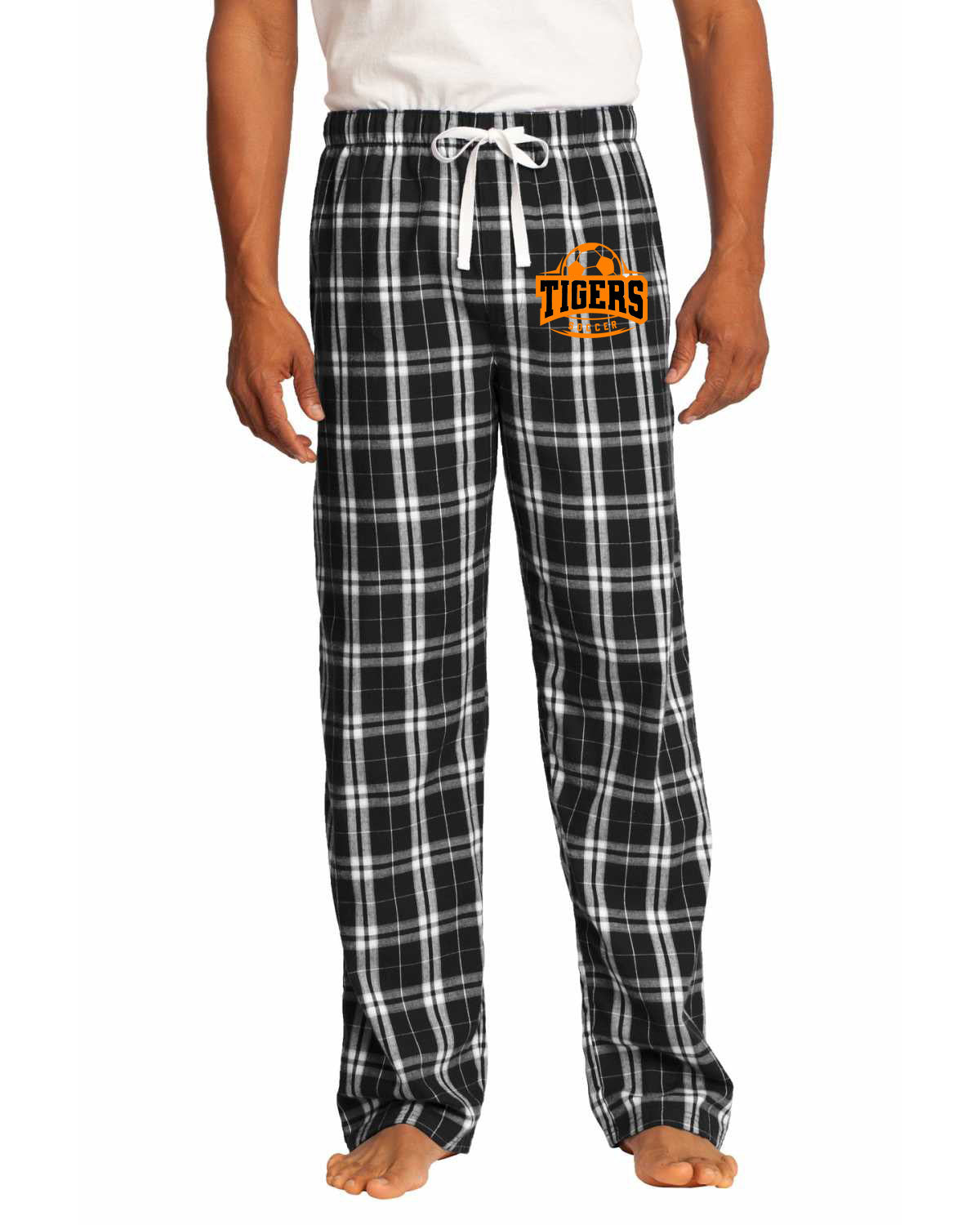 Lafayette Soccer Flannel PJ Sweatpants Design 1