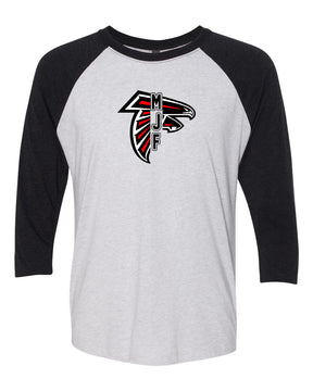 Falcons Football raglan shirt Design 5