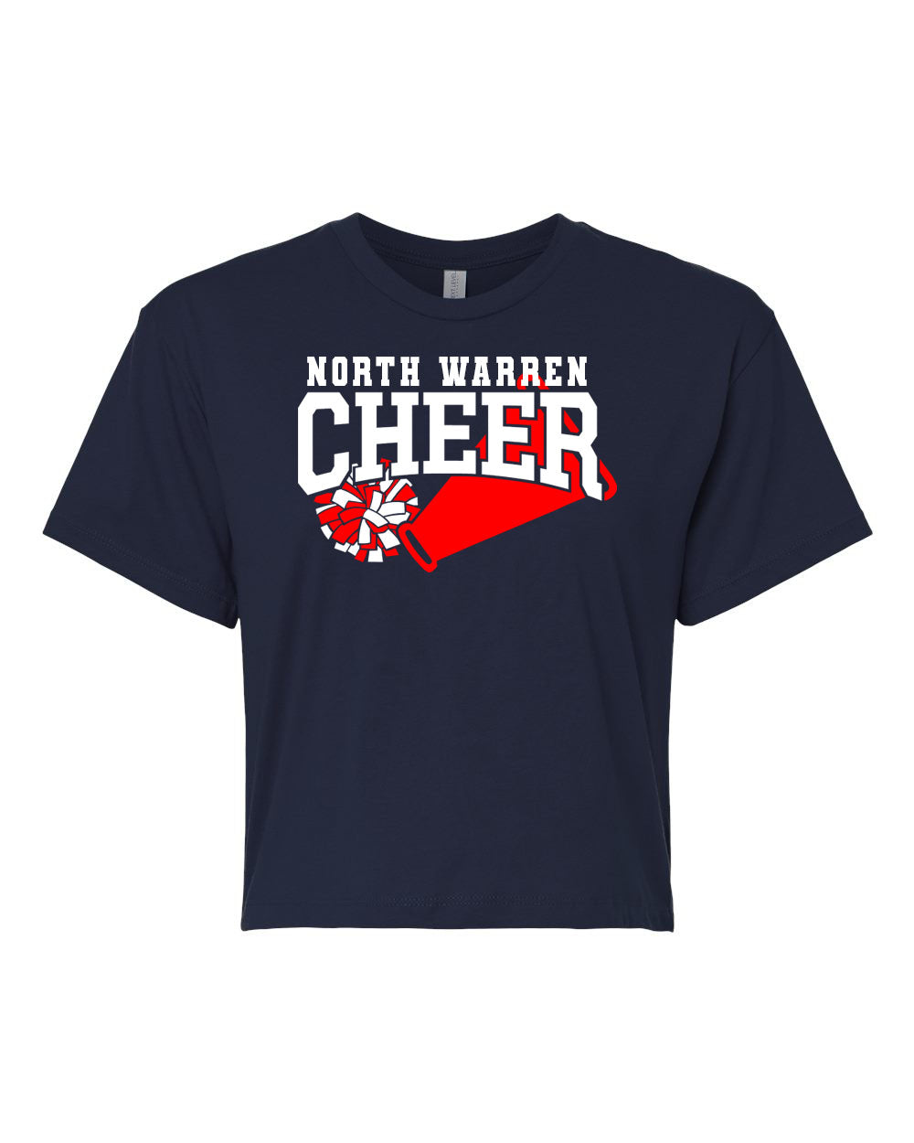 North Warren Cheer design 5 Crop Top