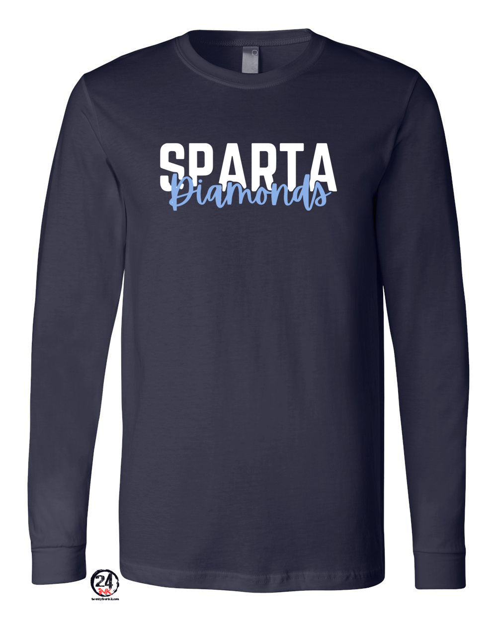 Sparta Diamonds Long Sleeve Shirt Design 3