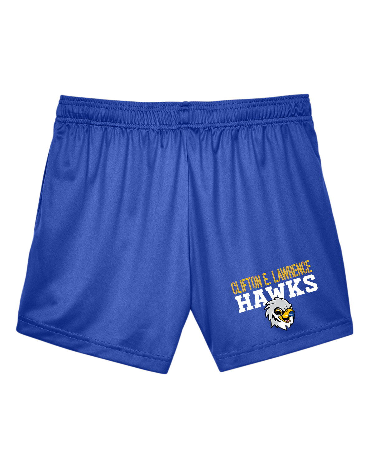 Clifton E. Lawrence Ladies Performance Shorts Design 1
