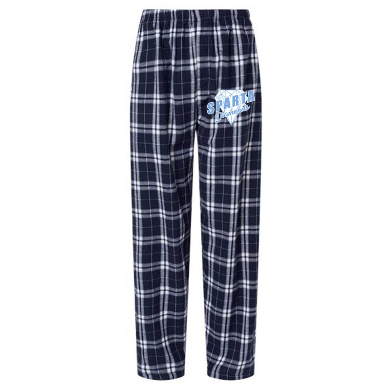 Sparta Diamonds YOUTH Flannel PJ Bottoms Design 2