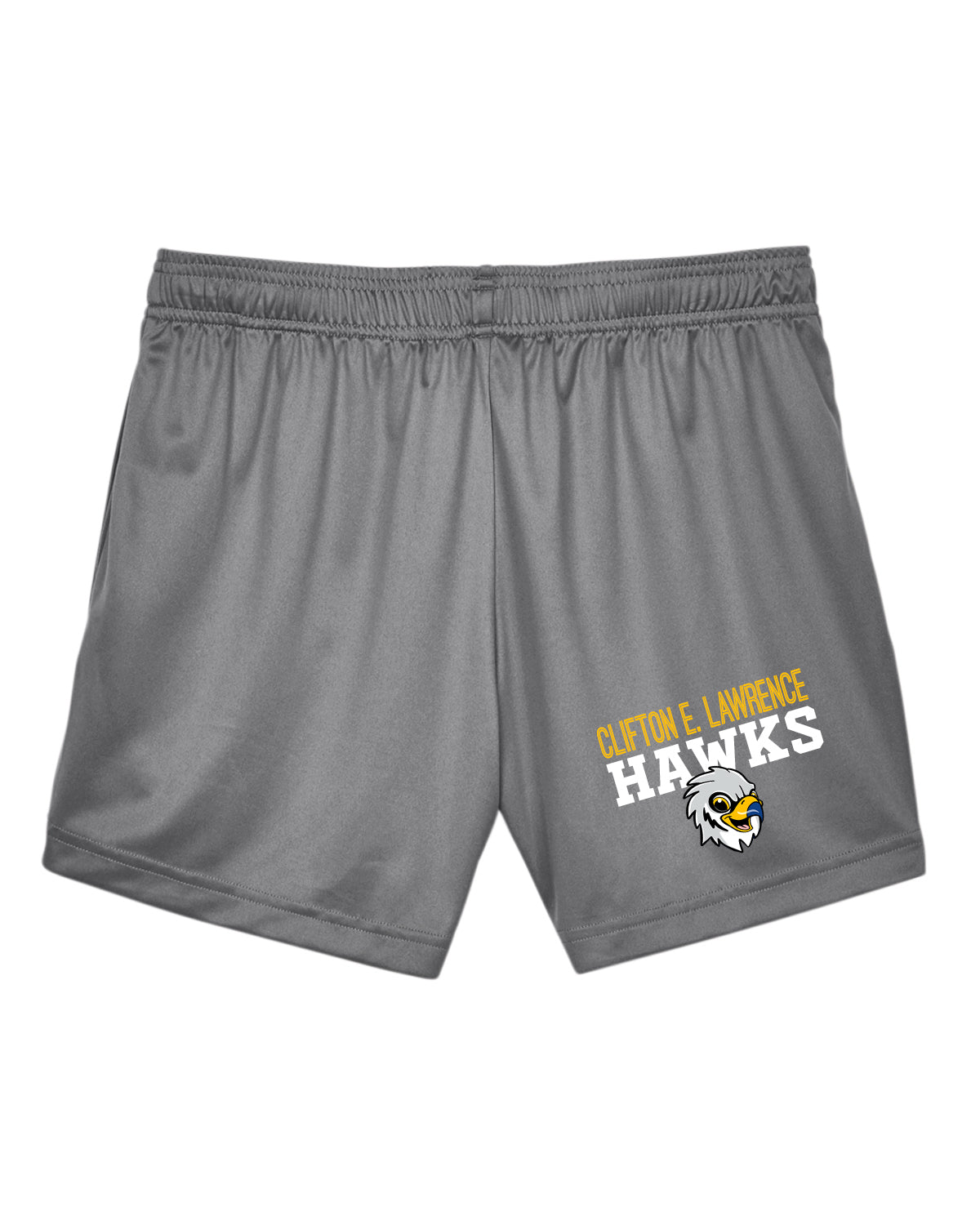 Clifton E. Lawrence Ladies Performance Shorts Design 1