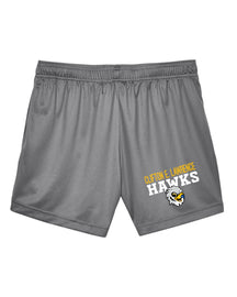 Clifton E. Lawrence Ladies Performance Shorts Design 1