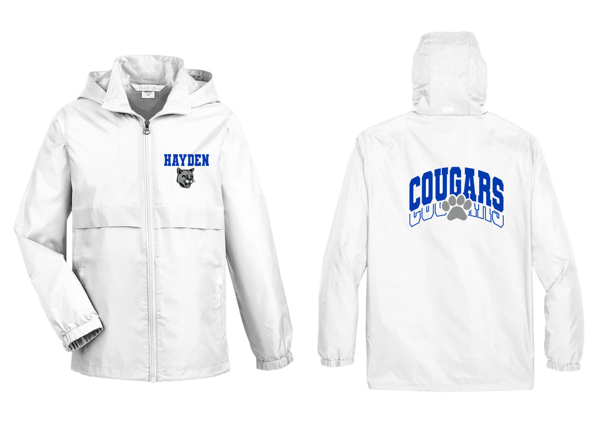 KRHS design 14 Zip up lightweight rain jacket