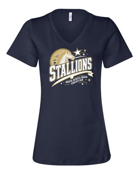 NMB Christian Spiritwear V-neck T-Shirt Design 2