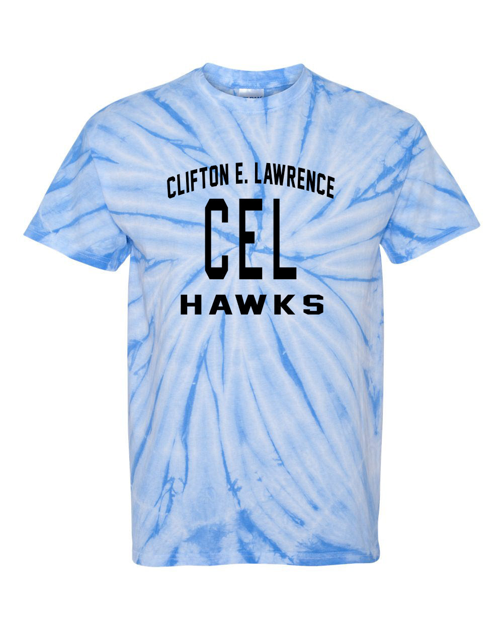Clifton E. Lawrence Tie Dye t-shirt Design 3