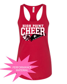 High Point Cheer Design 1 Performance Racerback Tank Top