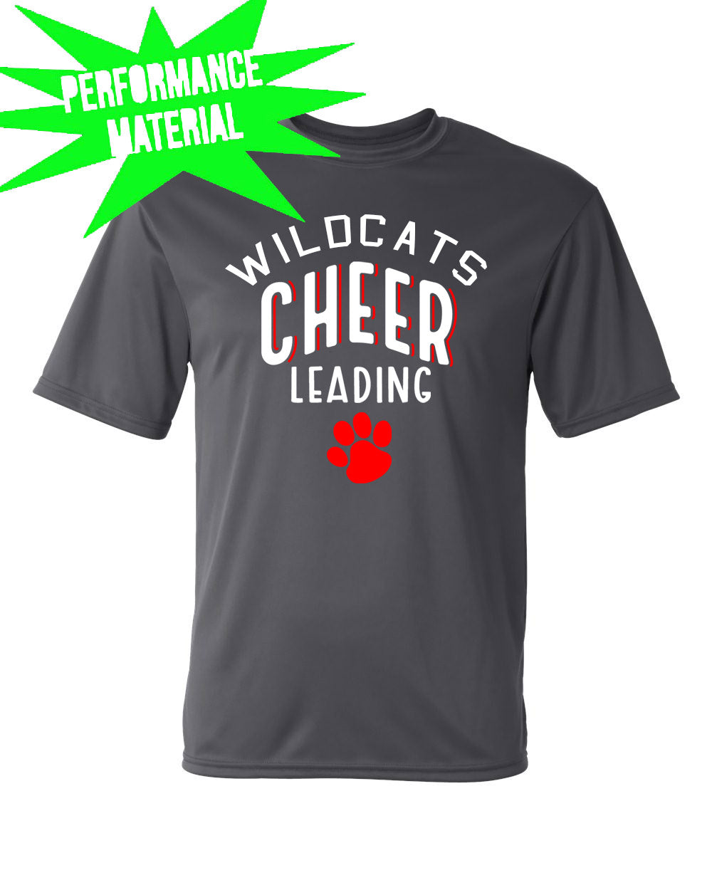 Wildcats Cheer Performance Material design 5 T-Shirt