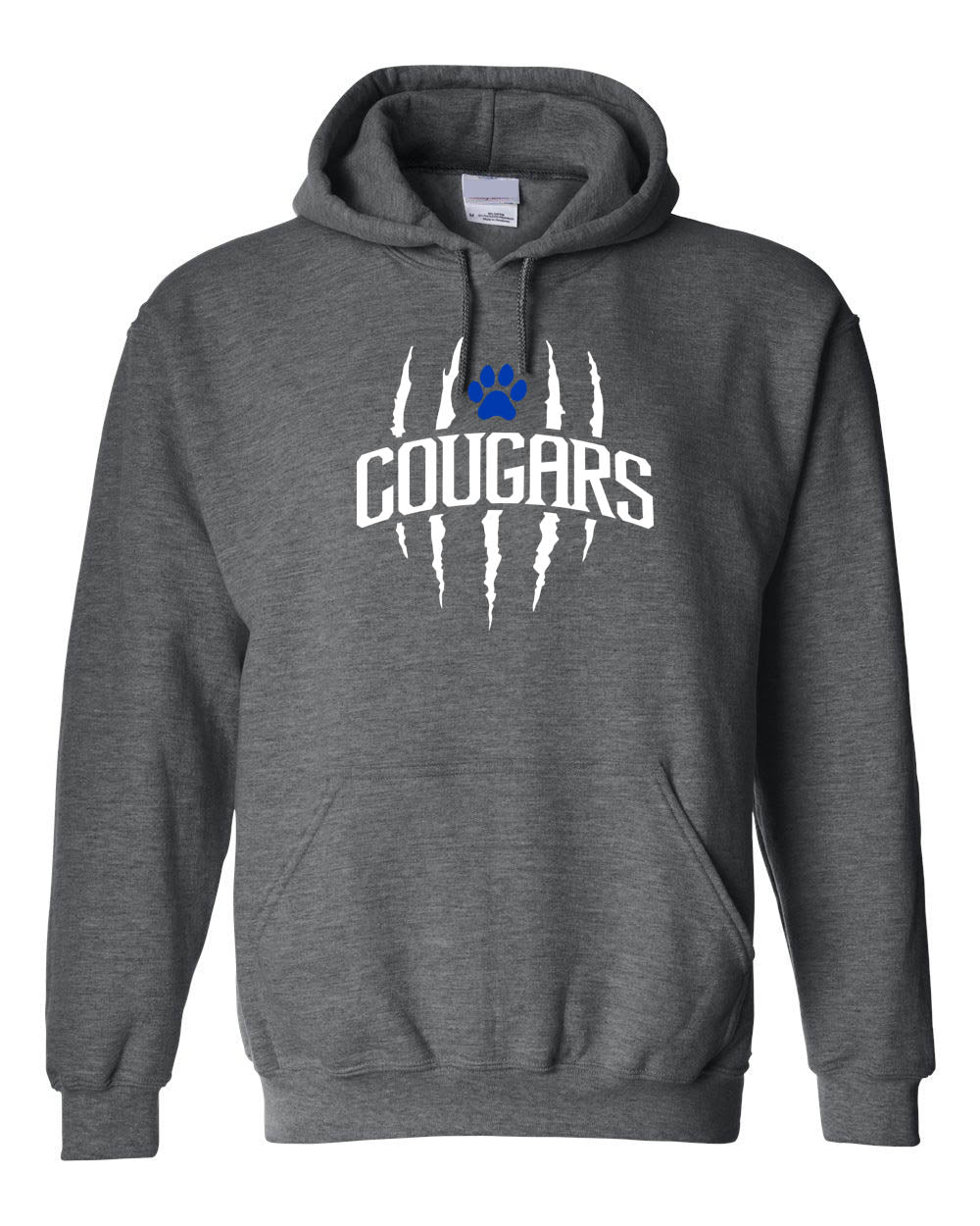 Cougars Spiritwear Hooded Sweatshirt Design 31