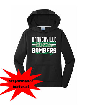 Bombers Wrestling Performance Hooded Sweatshirt Design 4