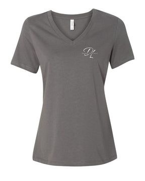 DL Dance Project V-neck T-shirt Design 3