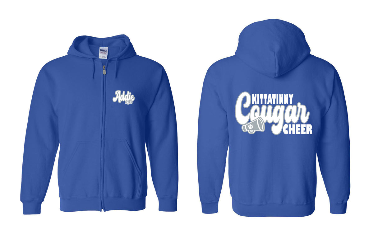 KHS Cheer design 4 Zip up Sweatshirt