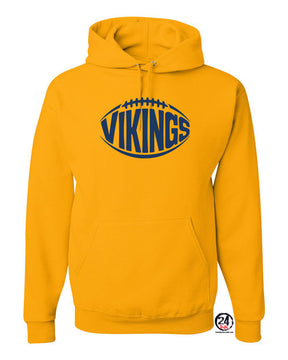 Viking Football Hooded Sweatshirt Design 1