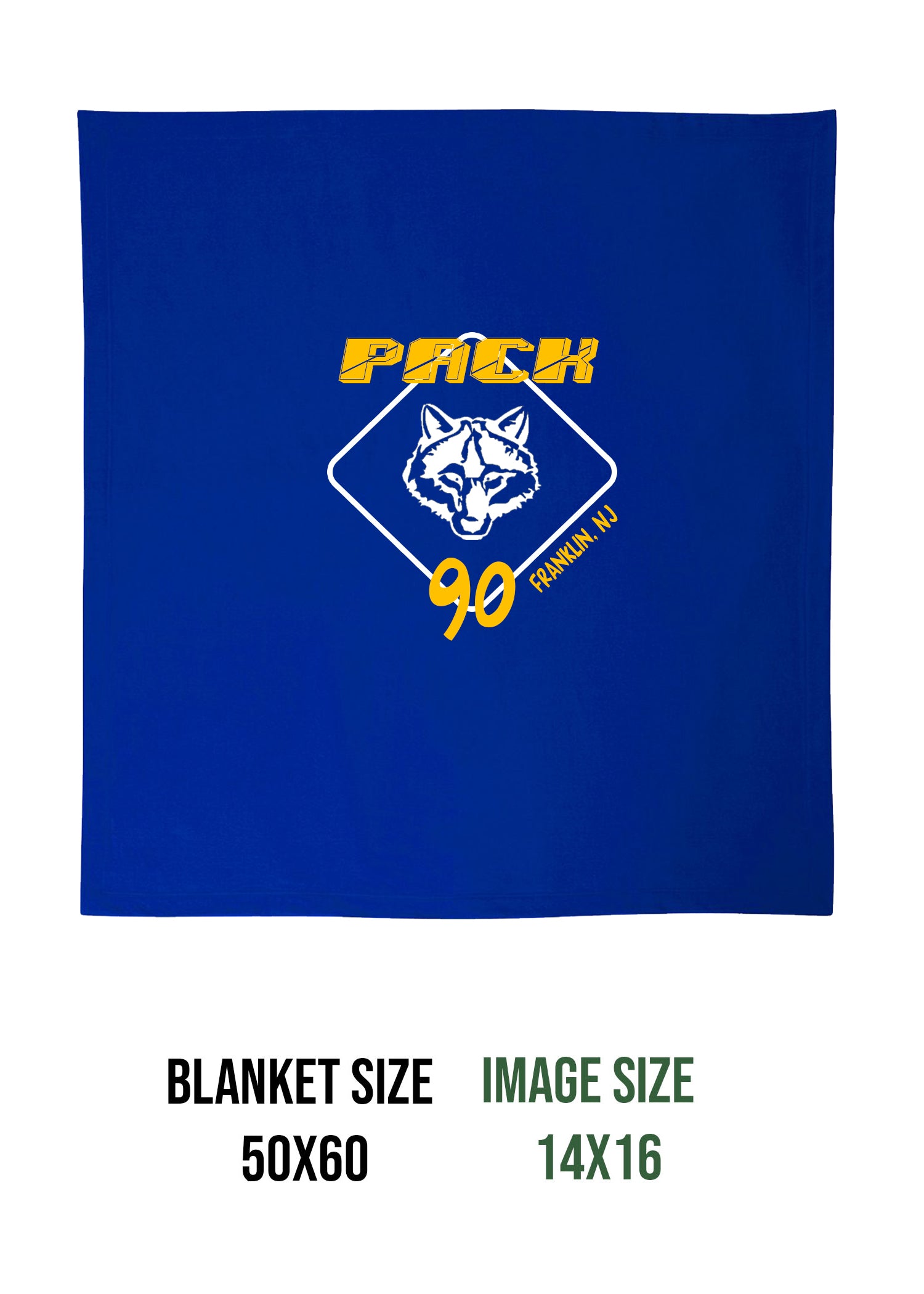 Cub Scout Pack 90 Design 2 Blanket