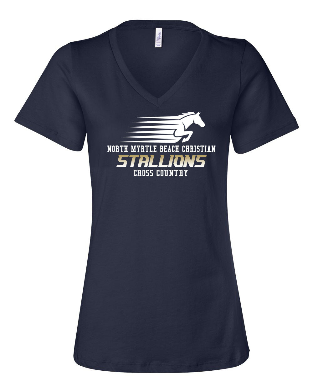 NMB Christian Cheer V-neck T-Shirt Design 1