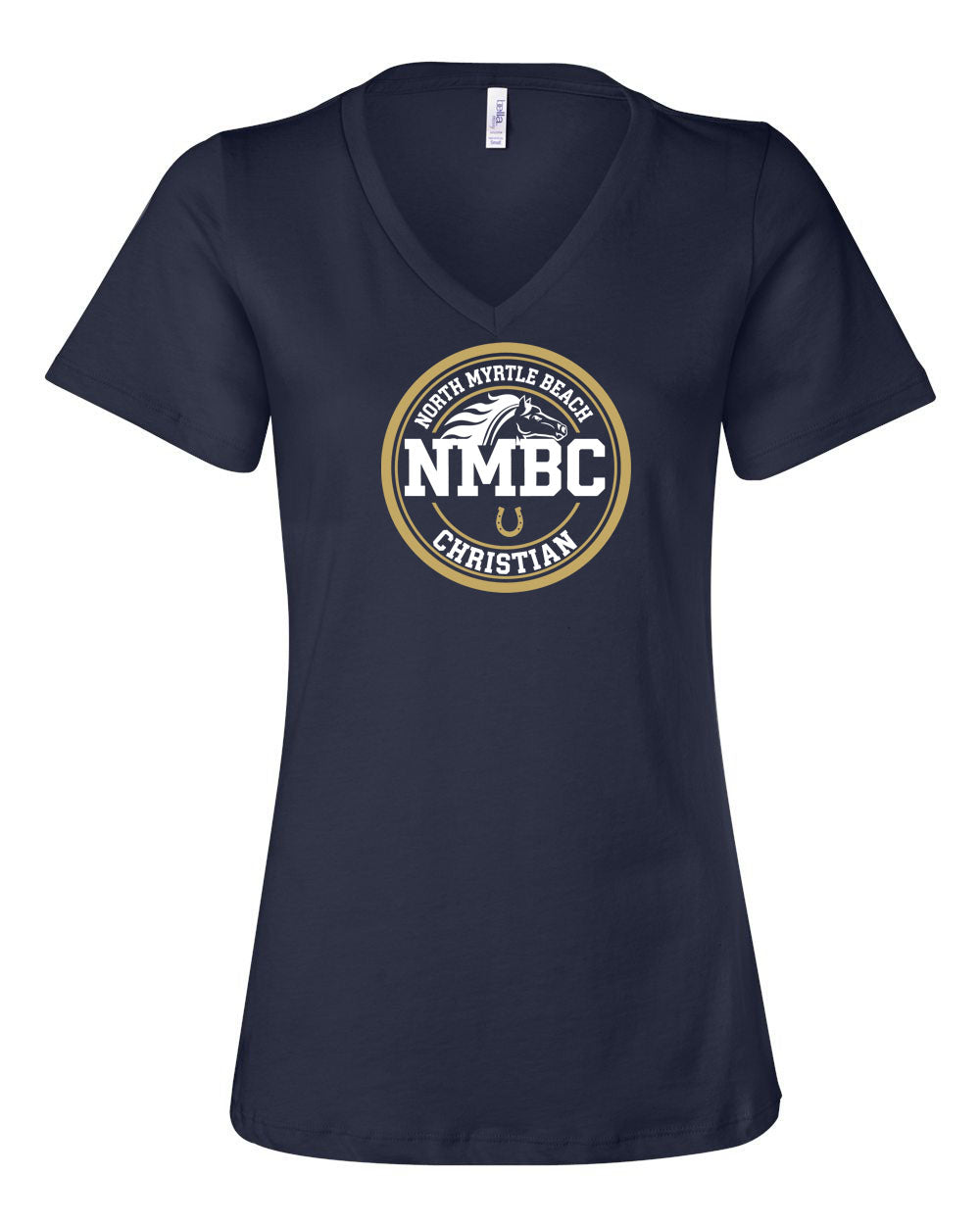 NMB Christian Spiritwear V-neck T-Shirt Design 3