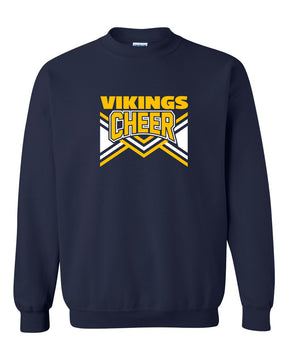 Vikings Cheer Non Hooded Sweatshirt Design 2