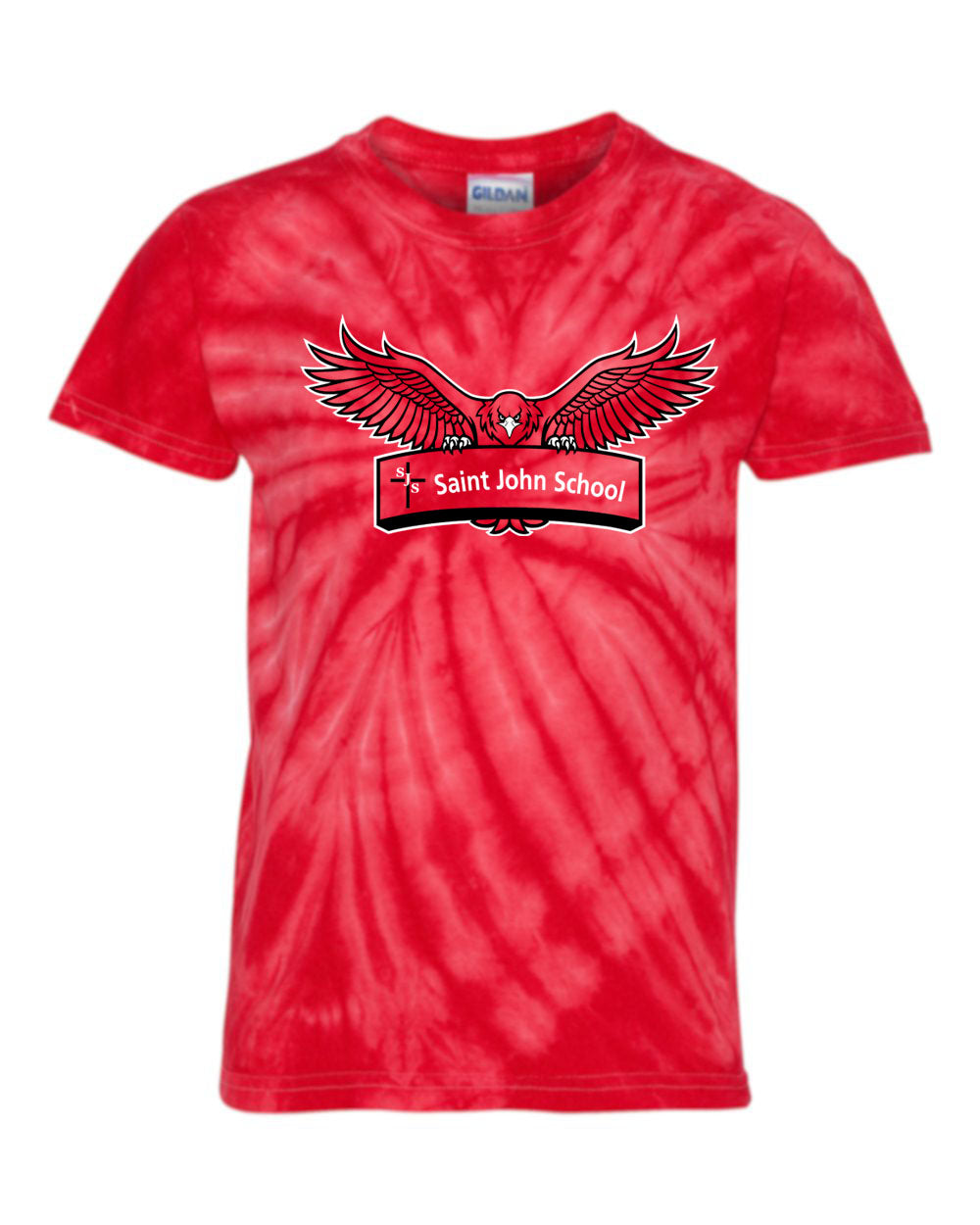 St. John's Tie Dye t-shirt Design 6