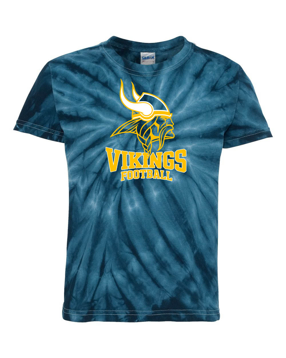Vikings Football Design 5 Tie Dye t-shirt