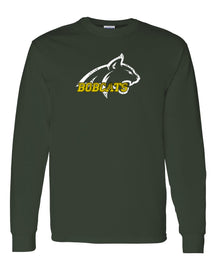 Bobcats spiritwear Long Sleeve Shirt Design 1
