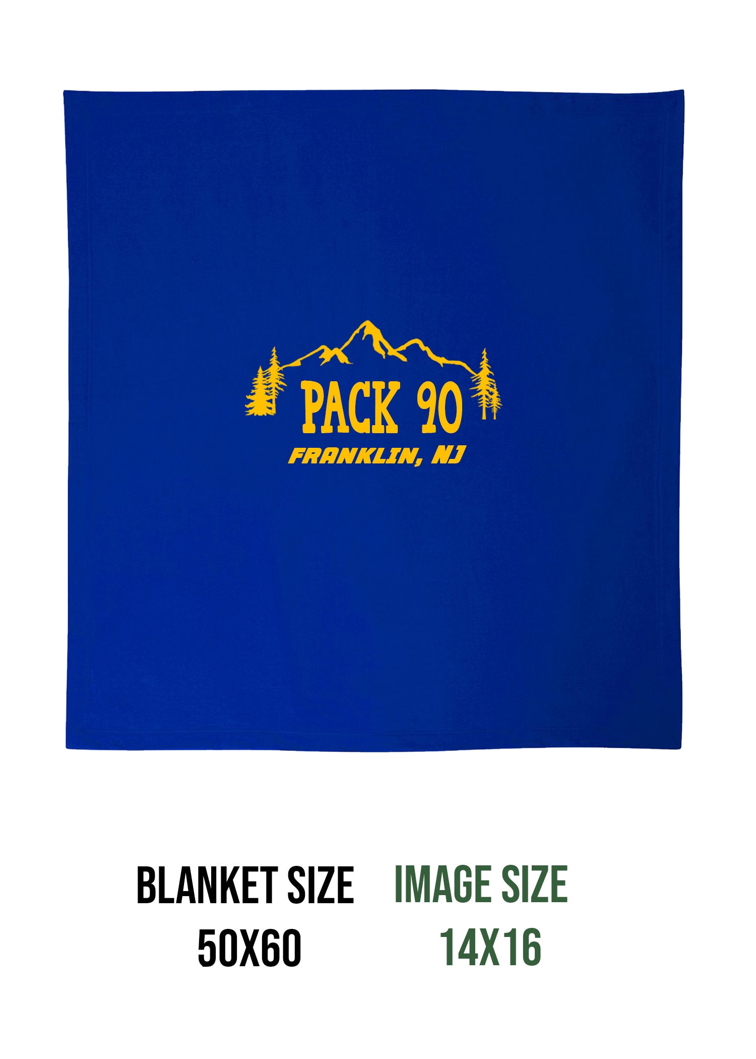 Cub Scout Pack 90 Design 1 Blanket