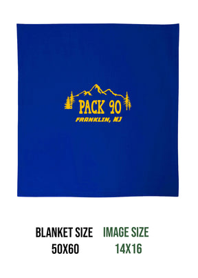 Cub Scout Pack 90 Design 1 Blanket