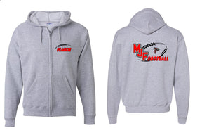 Falcons Football Zip up Sweatshirt Design 2