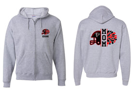 Falcons Cheer Zip up Sweatshirt Design 2