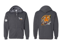 Tigers design 10 Zip up Sweatshirt