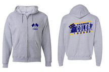 Vernon Marching Band design 4 Zip up Sweatshirt