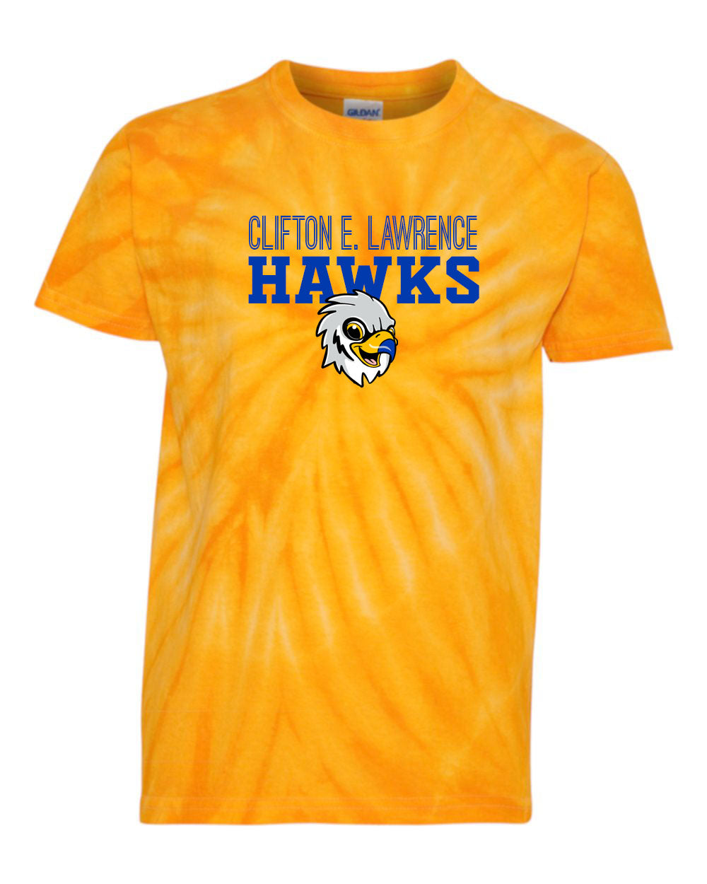 Clifton E. Lawrence Tie Dye t-shirt Design 1