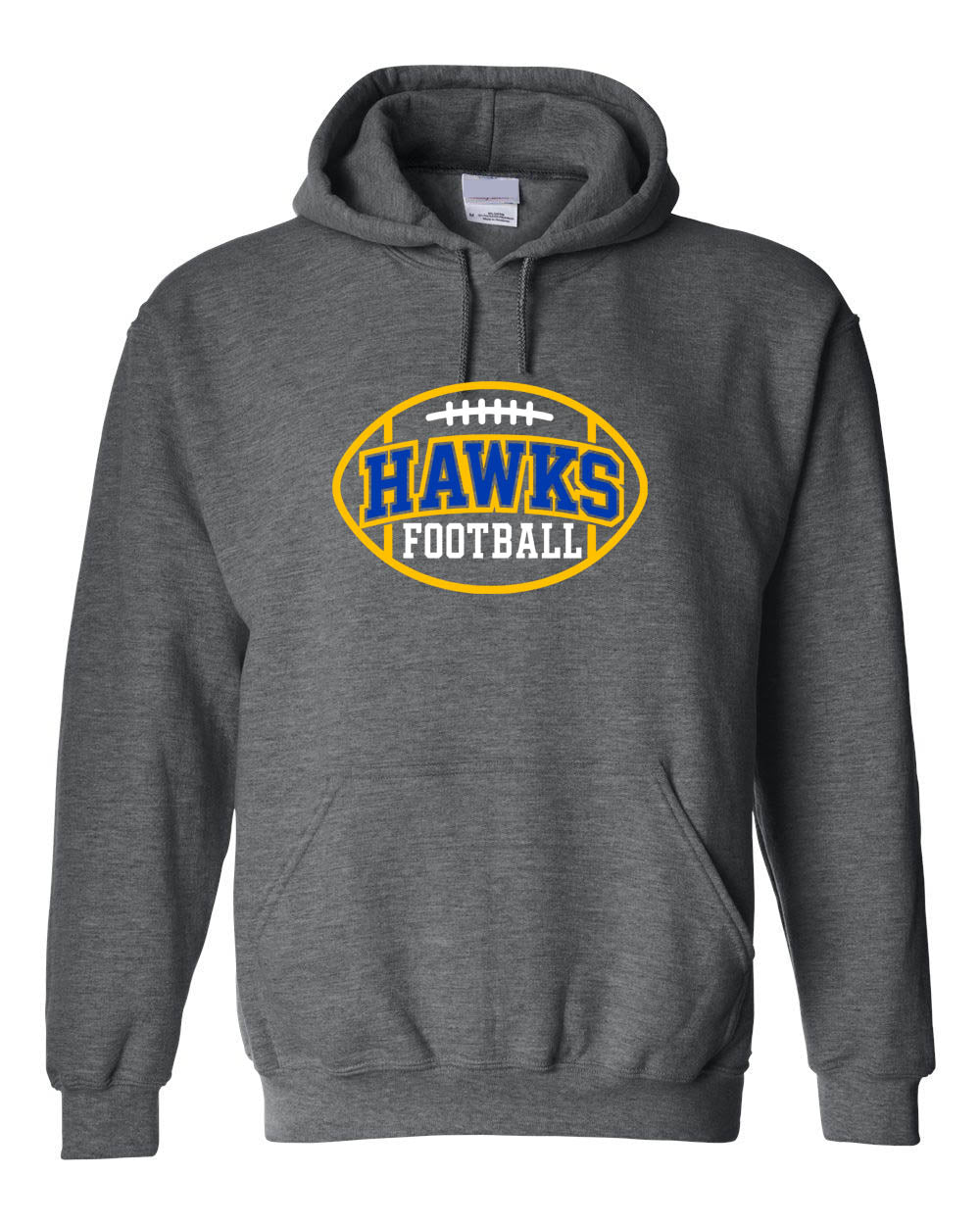 Hawks Football Hooded Sweatshirt Design 1