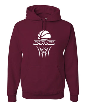 Braves Basketball Hooded Sweatshirt Design 1
