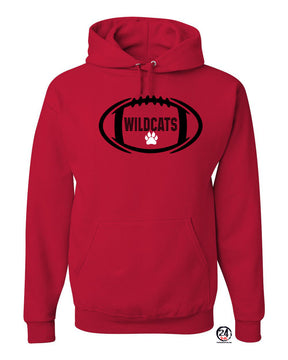 Wildcats Football Hooded Sweatshirt Design 1
