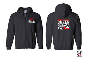 Falcons Cheer Zip up Sweatshirt Design 3